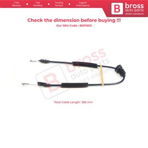 Cable de Liberación de la Cerradura de la Manija de la Puerta Trasera BDP1613 para Leon MK1 Toledo MK2 1M 3B4839015 3B4839016, Piezas de Auto Bross, Hecho en Turquía - Product Image 6