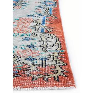 Alfombras de Lana Anudadas a Mano de Gran Tamaño, Diseño de Medallón Rojo y Naranja, para Sala de Estar o Pasillo - Pae-2928 - Product Image 4