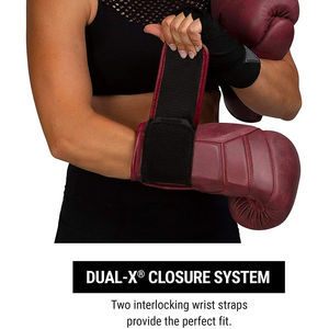 ผลิตถุงมือชกมวยคุณภาพสูงระดับมืออาชีพ % หนังแท้ กันลื่น สายรัดข้อมือปรับได้ ระบายความชื้น - Product Image 5