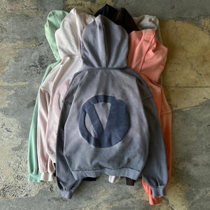 Conjunto de pantalones y Sudadera con capucha de calidad superior de fabricante OEM proveedor de chándal personalizado al por mayor disponible con impresión de logotipo a granel - Product Image 5