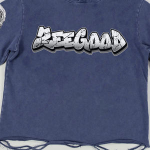 Pull à capuche surdimensionné 100% coton pour homme, lavage à l'acide à séchage rapide avec impression numérique brodée, vêtements décontractés pour la saison d'hiver - Product Image 3