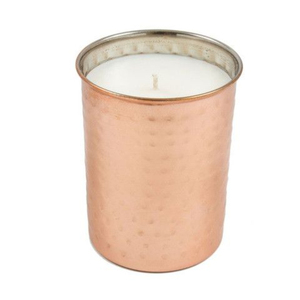 Nuevo lujoso tarro de vela decorativo, accesorios de iluminación, portavelas de tarro de Metal martillado Dorado de la mejor calidad a un precio asequible - Product Image 6
