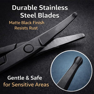Tijeras para el Vello de la Nariz de Alta Calidad al por Mayor, Tijeras de Acero Inoxidable para Manicura y Pedicura, Tijeras de Corte Seguras para Uñas de Bebé, Personalizadas - Product Image 5