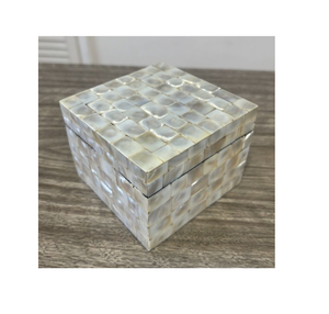 Elegante Caja de Nácar, Artesanía Elegante, Regalos de Acción de Gracias y Obsequios, Cajas de Joyería de Nácar - Product Image 3