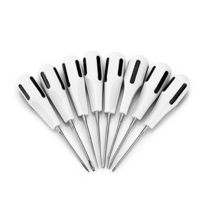 ลิฟต์ทันตกรรมแบบหรูหราเครื่องมือทางการแพทย์เครื่องมือทันตกรรมแบบโค้งงัดเครื่องมือผ่าตัดด้ามจับพลาสติก - Product Image 5