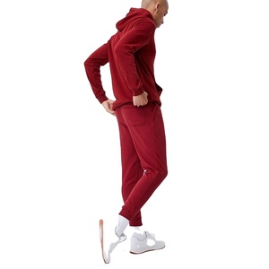 Raw Hem Cut <b>Edge</b> Heavyweight Eco-Friendly Hoodie & Jogger Sweatpants Set Custom Logo Graphic 3D Pullover Sweatsuit - Product Image 2