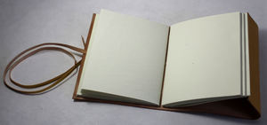 Leather Journal Binder Pocket Real Leather Cover Notebook Crazy Horse Travel Embossed Genuine Leather Journal Cover - Product Image 5