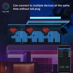 Smart RGB luci della stringa della tenda 400 LED impermeabile finestra personalizzata App di controllo su misura regolazioni del Design - Product Image 6