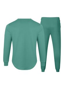 Logo personnalisé survêtements pour hommes survêtements vêtements de sport de gym survêtements d'entraînement jogging survêtements deux pièces à vendre - Product Image 2