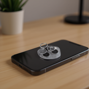 Protector de Lente de Cámara de Vidrio para Dispositivos Móviles iPhone 14 Pro y 14 Pro Max - Product Image 2