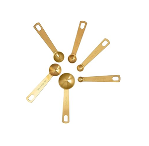 Cuchara Medidora de Latón, Utensilios de Cocina, Cuchara para Servir Ensaladas, Diseño de Mango, Producto Sólido, Cuchara Personalizada - Product Image 6