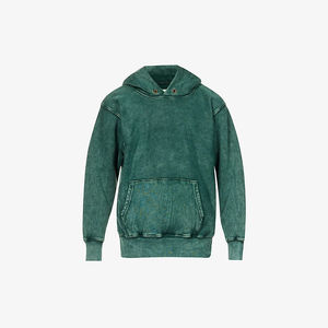 Vente en gros de sweats à capuche en coton 100% de haute qualité, lavés à l'acide, décontractés, pour l'hiver, en grande taille, prix de vente en gros - Product Image 1