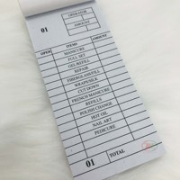 Livre de tickets d'ongles de haute qualité pour les salons de manucure, fournitures en gros du Vietnam