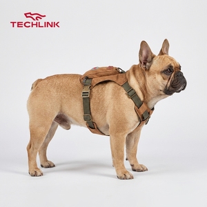 Wholesale Fashion Nylon Dog Harness Set No Pull Reflective Adjustable Vest For Small Dogs