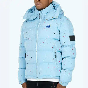 <b>Men</b> Sublimation Puffer <b>Jacket</b> Custom Full Print Warm Lightweight Winter Outerwear <b>Jacket</b> - Product Image 6