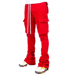 Pantalones Deportivos Apilados OEM Personalizados para Hombre, Pantalones Casuales de Verano, Pantalones Deportivos Apilados para Hombre - Product Image 3