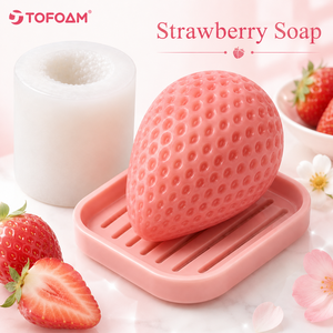 Kit de fabrication de savon à la <span class=keywords><strong>fraise</strong></span> pour enfants, fournitures pour la création de savons artisanaux, arts et artisanat, bricolage - Product Image 2