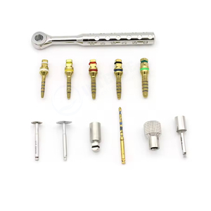 Kit d'expansion osseuse dentaire, lifting sinus, avec disques de scie, instruments chirurgicaux, manuel, acier inoxydable, implants dentaires - Product Image 1
