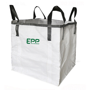 Sac jumbo conducteur de type B FIBC 1 mètre cube panneau en U 4 boucles d'angle croisées pour vapeurs inflammables sac en vrac VietnamSupplier - Product Image 4