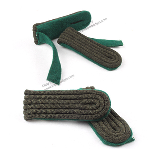 Epaulettes พิธีการระดับมืออาชีพกระดานไหล่ลวดและขนสัตว์ 100% พร้อมกระดานไหล่เยอรมันสีเทา - Product Image 1