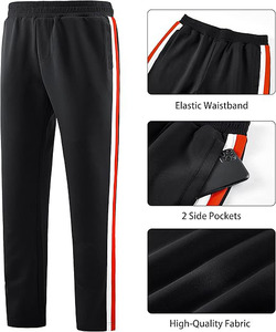 Ropa de entrenamiento y jogging transpirable para hombres, chándal con logotipo personalizado para hombres, conjuntos de chándal de gimnasio para hombres - Product Image 4