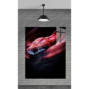 Immagine di serpente 3D su vetro temperato, un regalo di Capodanno per il tuo amante - Product Image 4