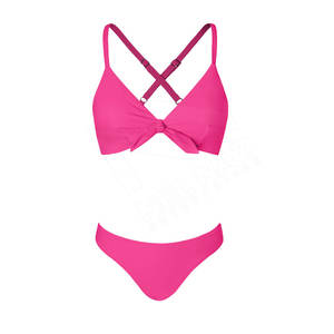 ชุดบิกินี่เซ็กซี่แบบ 2 ชิ้นสำหรับผู้หญิง ประดับด้วยคริสตัล พู่ห้อย และลูกไม้ ยืดหยุ่น เป็นมิตรกับสิ่งแวดล้อม แห้งเร็ว - Product Image 3