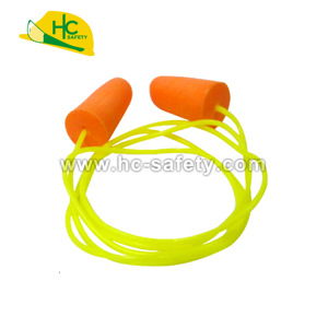 EP25 Bouchons d'oreilles en mousse PU de bonne qualité en forme de balle orange ANSI CE, contenant 50 paires de bouchons d'oreilles insonorisés - Product Image 2