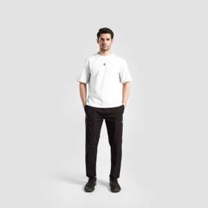 Solid Pattern <b>Tee</b> in <b>White</b> 100% Cotton Jersey Breathable and Compressed Custom Embroidery Sizes 180g and 240g - Product Image 4