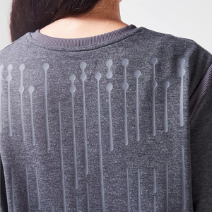 Camisetas de gran tamaño con logotipo bordado profesional para mujer/Camisetas transpirables holgadas con estampado personalizado para mujer - Product Image 2