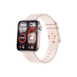 Montre connectée KM90, écran AMOLED 1,85 pouces, boîtier en alliage d'aluminium, IP67, charge magnétique, boussole, podomètre, unisexe - Product Image 1