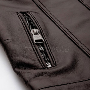 Vêtements de course, vestes en cuir pour moto, couleur unie, veste en cuir pour moto, logo personnalisé, vestes en cuir pour moto - Product Image 6