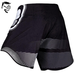 Venta al por mayor de pantalones cortos personalizados para entrenamiento de boxeo Fitness Boxing MMA para hombre Kickboxing - Product Image 5