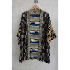 Robe de nuit kimono de luxe pour femme, grande taille, décontractée, en soie, col en V, longueur genou, respirante, à motif floral, pour l'automne - Product Image 1