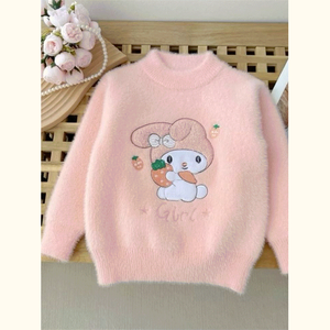 Qualité supérieure Respirant Femmes O-Neck Pull Laine/Cachemire À Manches Longues Casual Automne Cravate Ceinture Décoration - Product Image 2