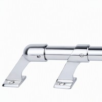 Support de mât de drapeau à col long en acier inoxydable 316 pour yachts marins, accessoire de quincaillerie marine