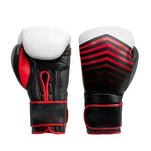 Guantes de Boxeo de Última Moda para Entrenamiento de Combate para Adultos, Cuero de Alta Calidad, Dedos Completos, Antideslizantes, para Artes Marciales - Product Image 1