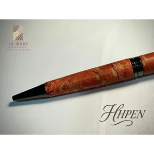 Bolígrafo Premium de 0,7mm para uso diario hecho de madera Coffee Burl para coleccionistas - Product Image 2