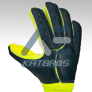 Guantes de Portero de Fútbol de Ajuste Preciso con Amortiguación Equilibrada, Agarre Suave y Cierre de Muñeca para Detenidas Seguras, Equipo de Guantes de Fútbol - Product Image 4