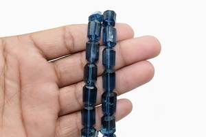 Collier de perles naturelles de 8 mm, perles lisses, collier en cristal fait main avec taille personnalisée - Product Image 3