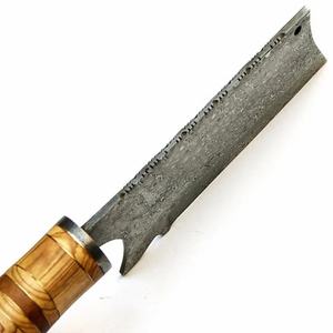 Couteau de chef JEXMOO en acier Damas fait main, multifonctionnel, avec étui en cuir pour une utilisation en cuisine - Product Image 4