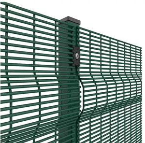 Pannello <span class=keywords><strong>per</strong></span> Recinzione di Alta Sicurezza in PVC Resistente con Vista Libera, <span class=keywords><strong>Rete</strong></span> Anti-Arrampicata 358 con Filo Spinato, Design Moderno con Pali in Acciaio al Carbonio - Product Image 5