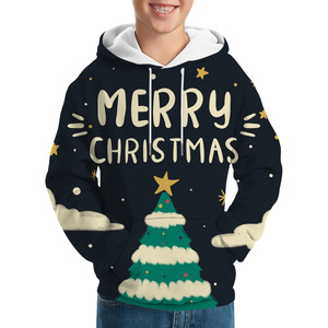 <b>Men</b> And Women 100% Cotton Winter Season <b>Christmas</b> <b>Hoodies</b> 100% Cotton Thermal <b>Christmas</b> <b>Hoodies</b> - Product Image 6