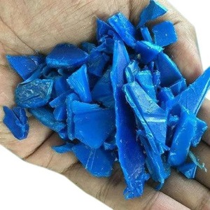 Daur ulang HDPE biru Drum Scrap Baled/pertama diasah HDPE biru Drum Grinding Scrap / HDPE biru Drum serpihan pemasok