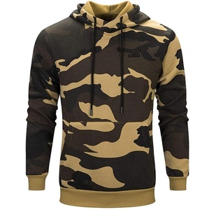 Pull hiver à capuche sport hommes Slim Fitness unisexe chasse polaire blanc Camouflage Polyester Sublimation Camo à capuche - Product Image 3