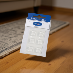 Self-Adhesive Clear 20.5 mm Square Transparent Plastic Protector <b>Buffer</b> Door for Rugs Easy-to-Apply Rug <b>Pads</b> & Protectors - Product Image 3