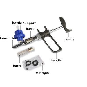 เข็มฉีดยาสำหรับสัตว์ปีกอัตโนมัติขนาด0.5มล. เครื่องจ่ายและเครื่องมือฉีดยาหลายชนิดสำหรับสัตวแพทย์ - Product Image 2