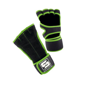 Gants en néoprène crossfit sans doigts d'haltérophilie de couleur et de logo personnalisables pour les deadlifts lourds et la protection de la paume - Product Image 5