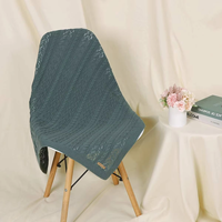 Couverture pour bébé OYA HOME, design personnalisé, tricotée, 100% coton, multifonctionnelle, 0-12 mois, taille personnalisée, fabriquée en Turquie