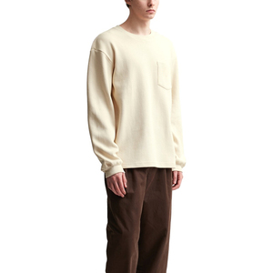 Personalizable 240g algodón hombres Regular Fit sudadera recortada pulóver sólido Streetwear pesado invierno bordado - Product Image 5